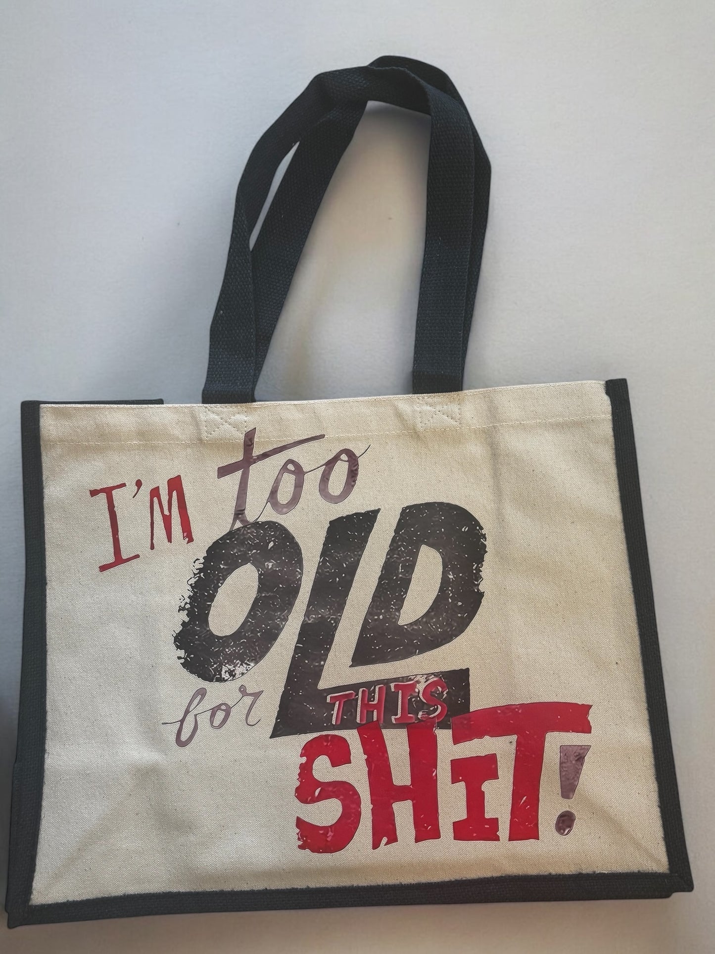Canvas Shopper Bag