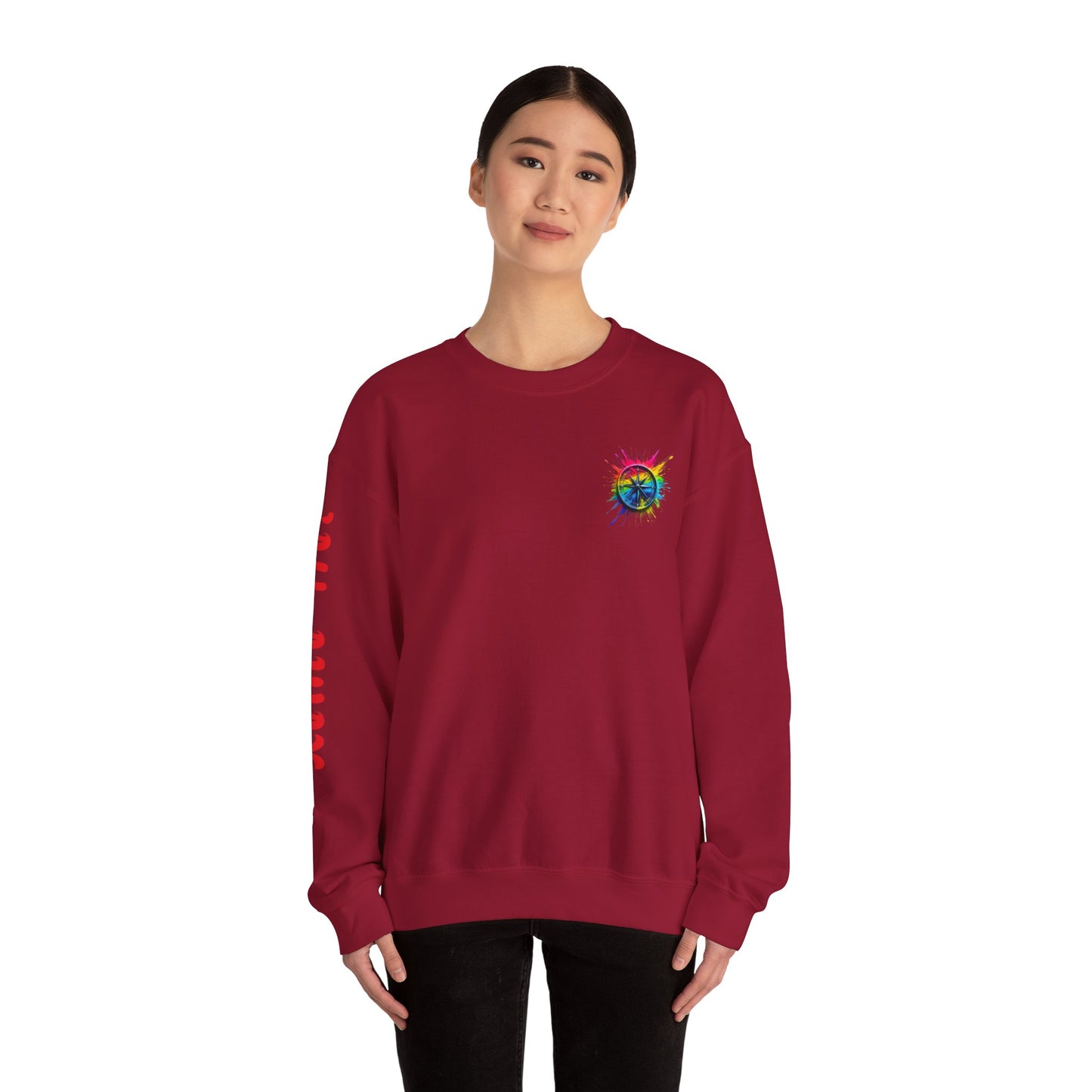 Colorful Splash Unisex Heavy Blend™ Crewneck Sweatshirt