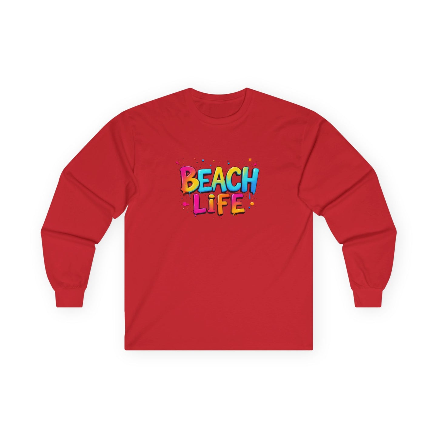 Beach Life Unisex Long Sleeve Tee - Perfect for Summer Adventures