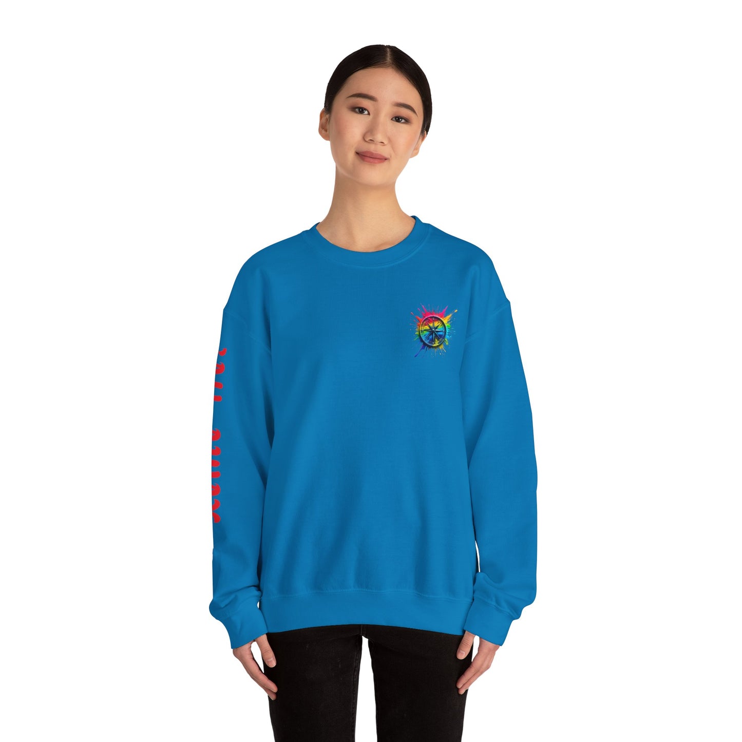 Colorful Splash Unisex Heavy Blend™ Crewneck Sweatshirt