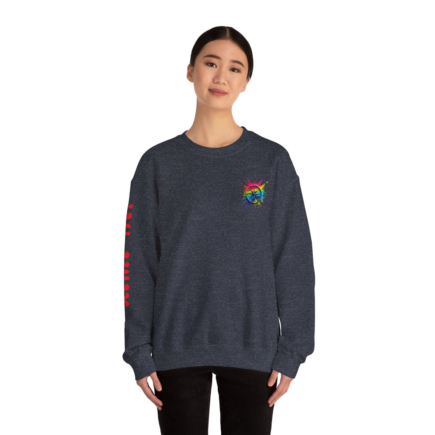 Colorful Splash Unisex Heavy Blend™ Crewneck Sweatshirt