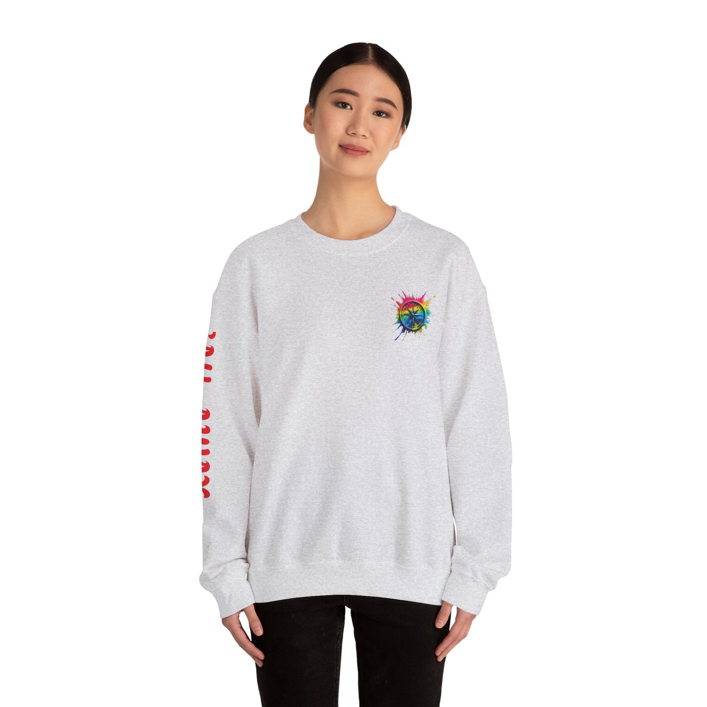 Colorful Splash Unisex Heavy Blend™ Crewneck Sweatshirt