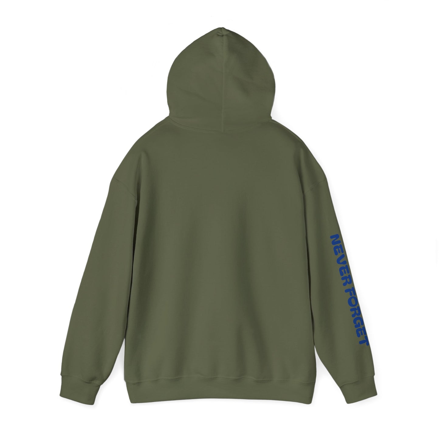 Colorful Elephant Design Unisex Heavy Blend™ Hooded Sweatshirt - Never Forget