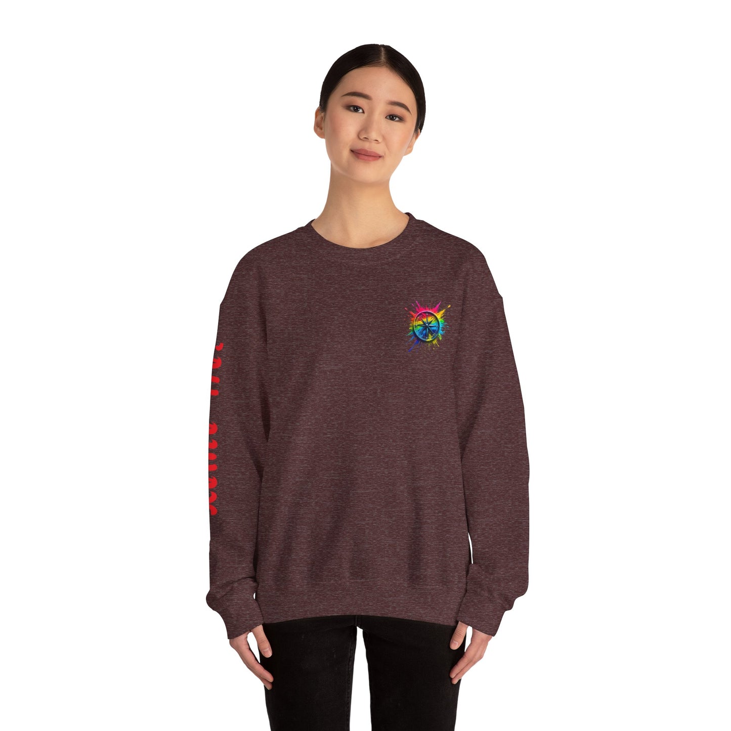 Colorful Splash Unisex Heavy Blend™ Crewneck Sweatshirt