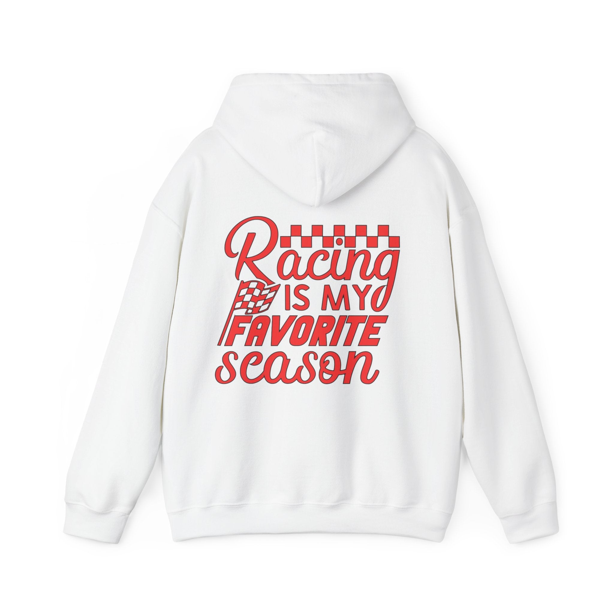 Racing-Themed Unisex Hoodie: Perfect for Race Fans, Cozy Gift for Motorsports Lovers, Ideal for Sports Events, Fall Fashion, Casual Wear