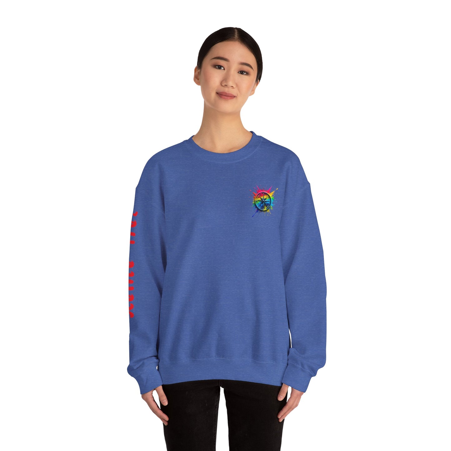 Colorful Splash Unisex Heavy Blend™ Crewneck Sweatshirt