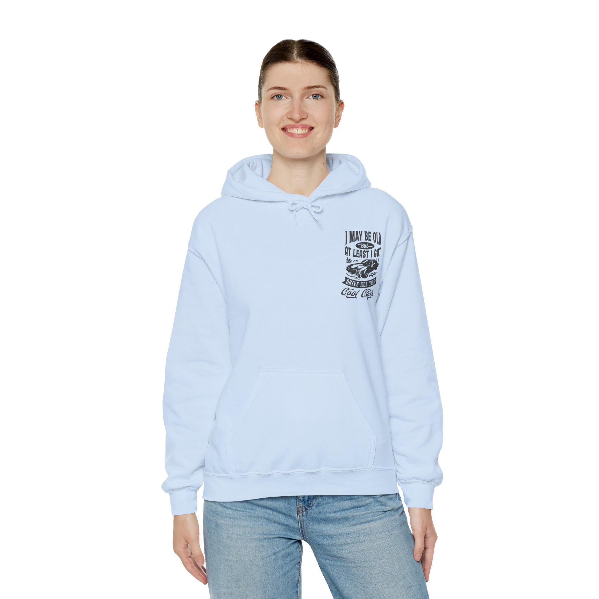 Cool Cars Vintage Hoodie, Funny Sweatshirt, Gift for Car Lovers, Retro Vehicle Apparel, Unique Birthday Present, Unisex Hooded Pullover