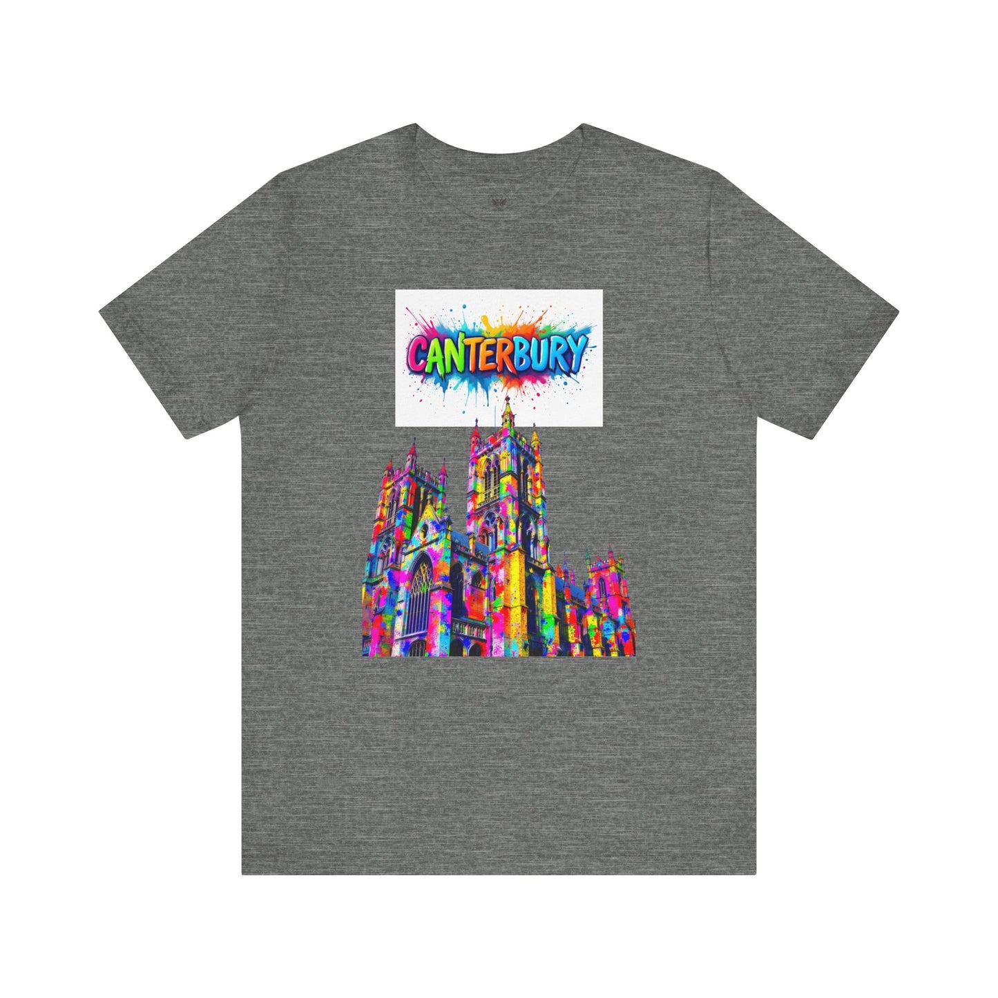 Canterbury Colorful Art Tee - Unisex Short Sleeve Jersey T-Shirt
