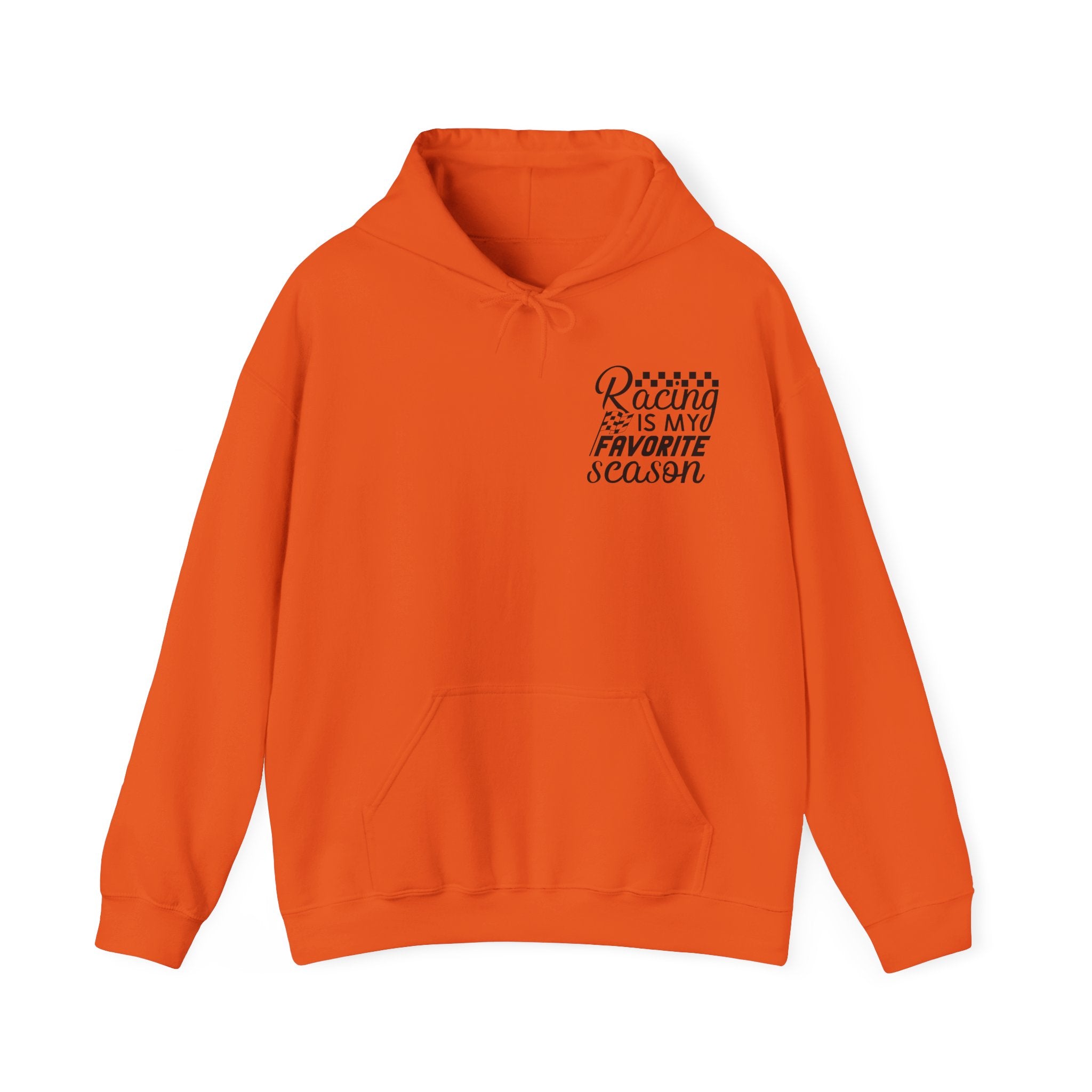 Racing-Themed Hooded Sweatshirt, Ideal for Race Fans, Comfortable, Casual Wear, Great Gift for Motorsports Enthusiasts, Unisex Design