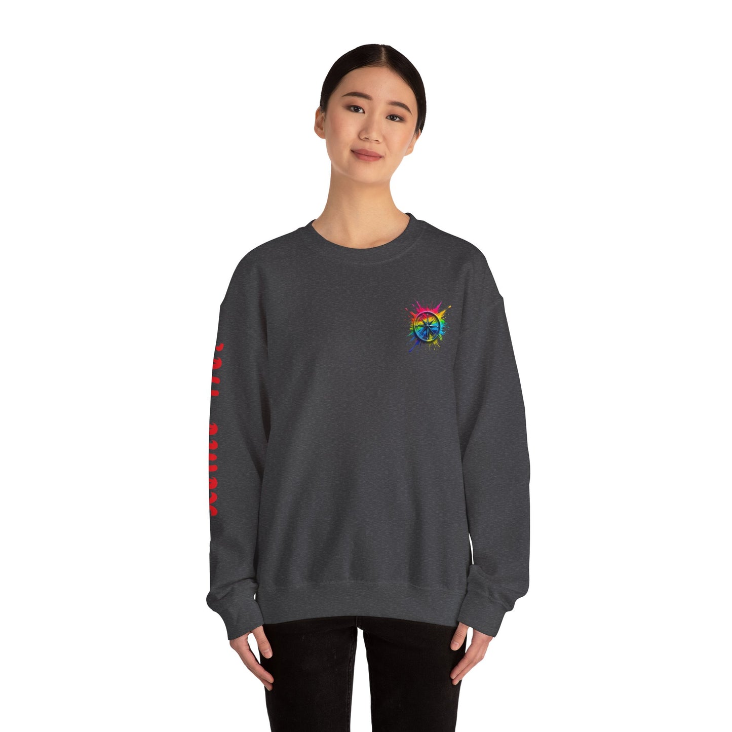 Colorful Splash Unisex Heavy Blend™ Crewneck Sweatshirt