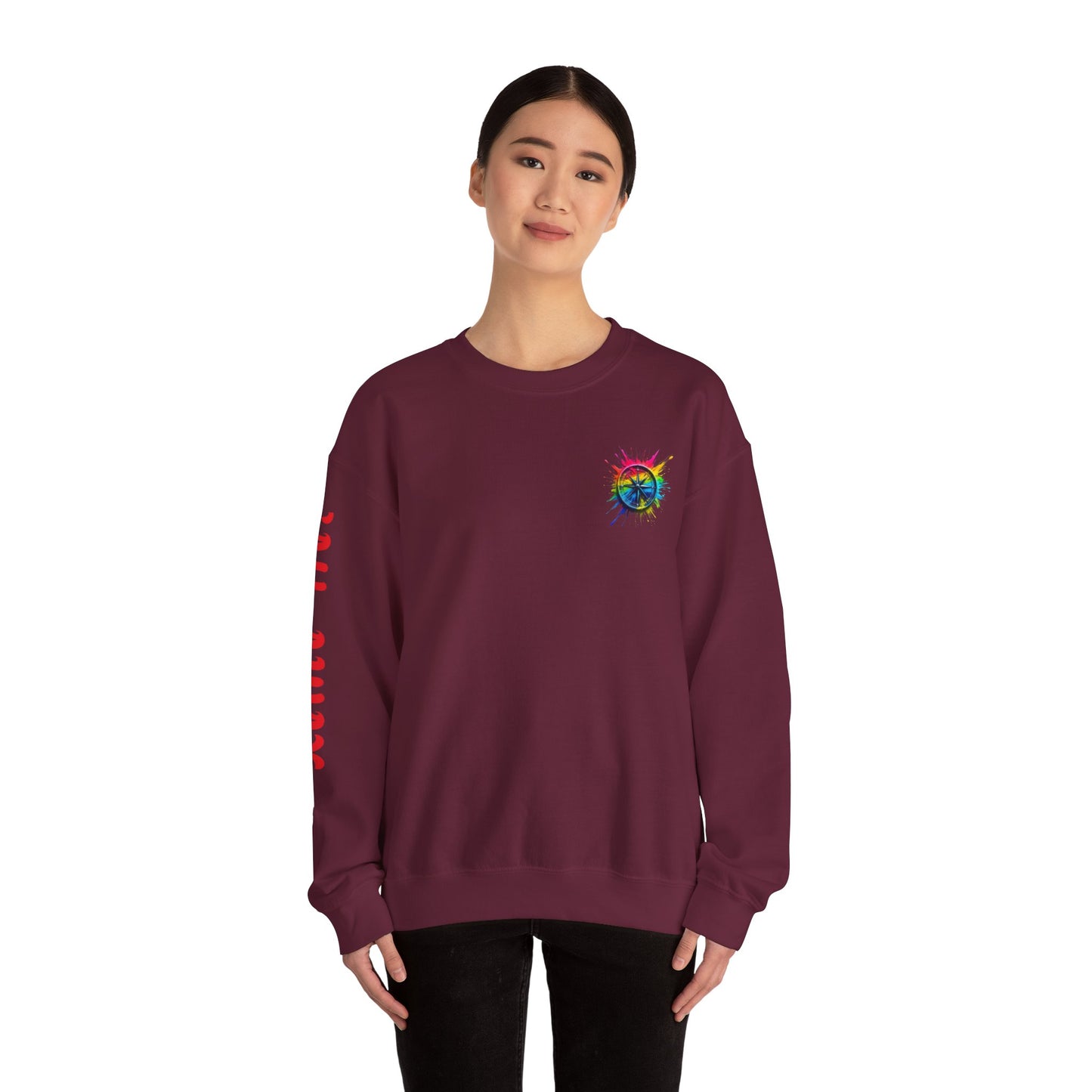 Colorful Splash Unisex Heavy Blend™ Crewneck Sweatshirt