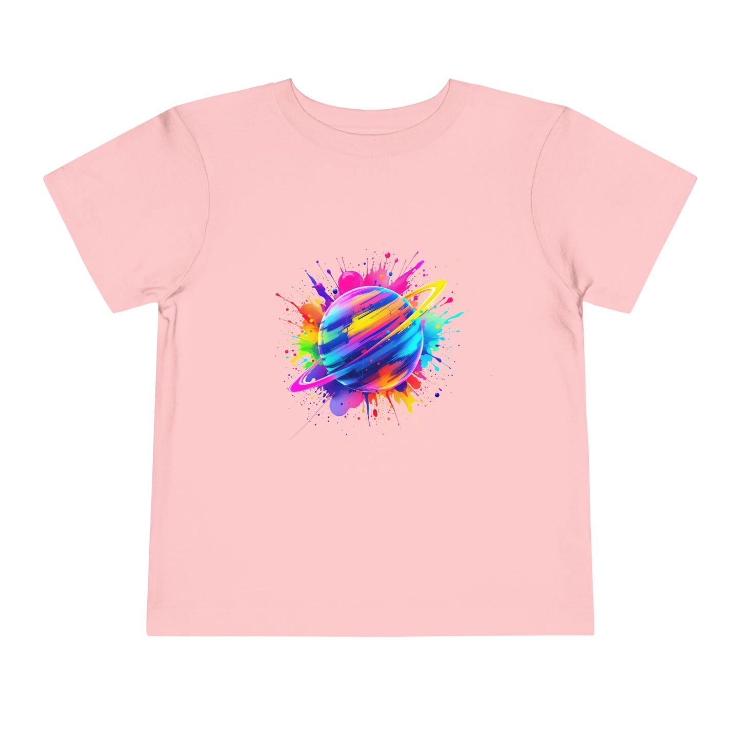 Colorful Planet Toddler Short Sleeve Tee - Fun & Playful Kids Shirt