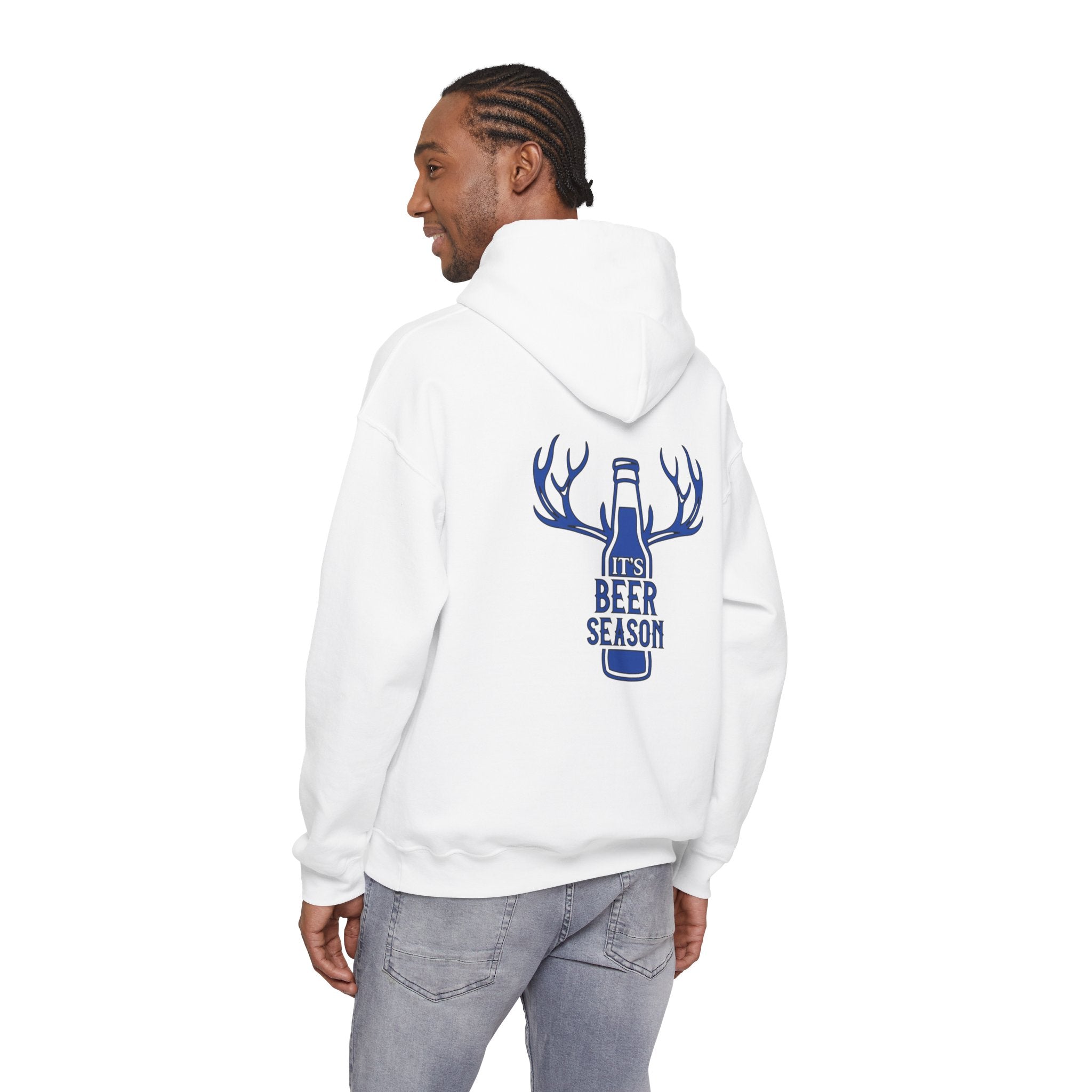 Cool Beer Season Hoodie, Fun Unisex Sweatshirt, Perfect for Parties, Fall and Winter Gatherings, Unique Gift for Beer Lovers