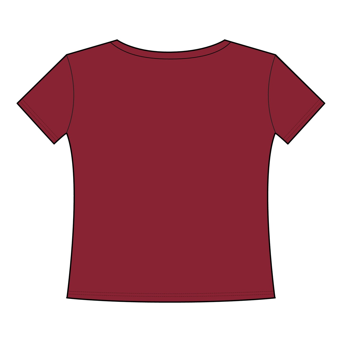 Paris Heart Graphic Tee - Women's Curvy Fine Jersey T-Shirt