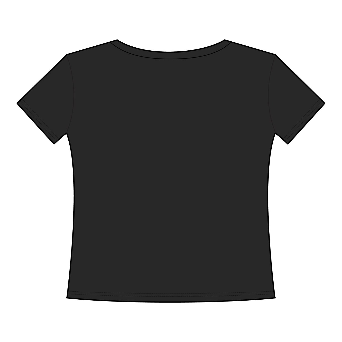 Paris Heart Graphic Tee - Women's Curvy Fine Jersey T-Shirt
