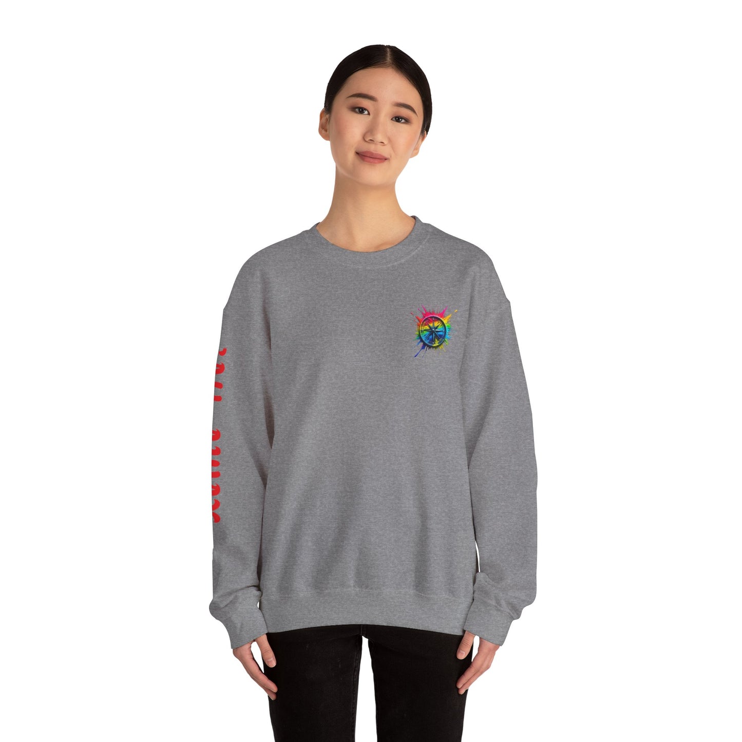Colorful Splash Unisex Heavy Blend™ Crewneck Sweatshirt