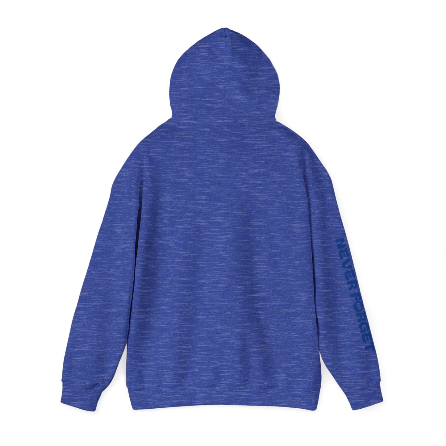 Colorful Elephant Design Unisex Heavy Blend™ Hooded Sweatshirt - Never Forget