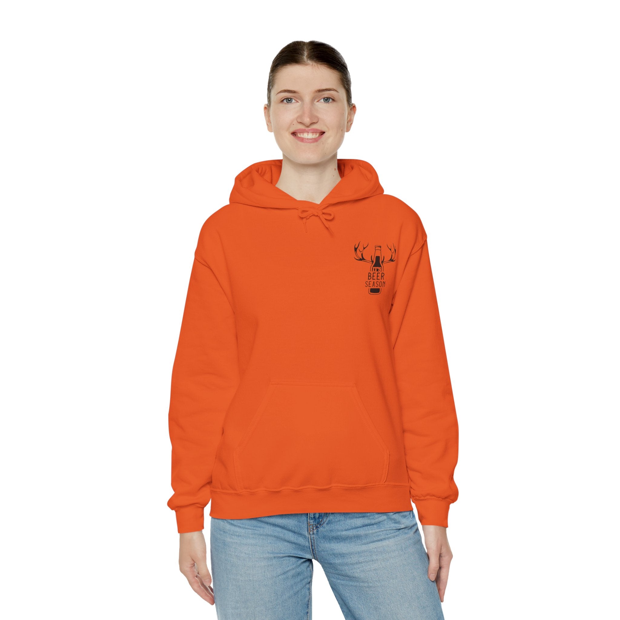Beer Season Hoodie for Comfort and Style, Unisex Hooded Sweatshirt, Beer Lover Gift, Cozy Casual Wear, Perfect for Camping