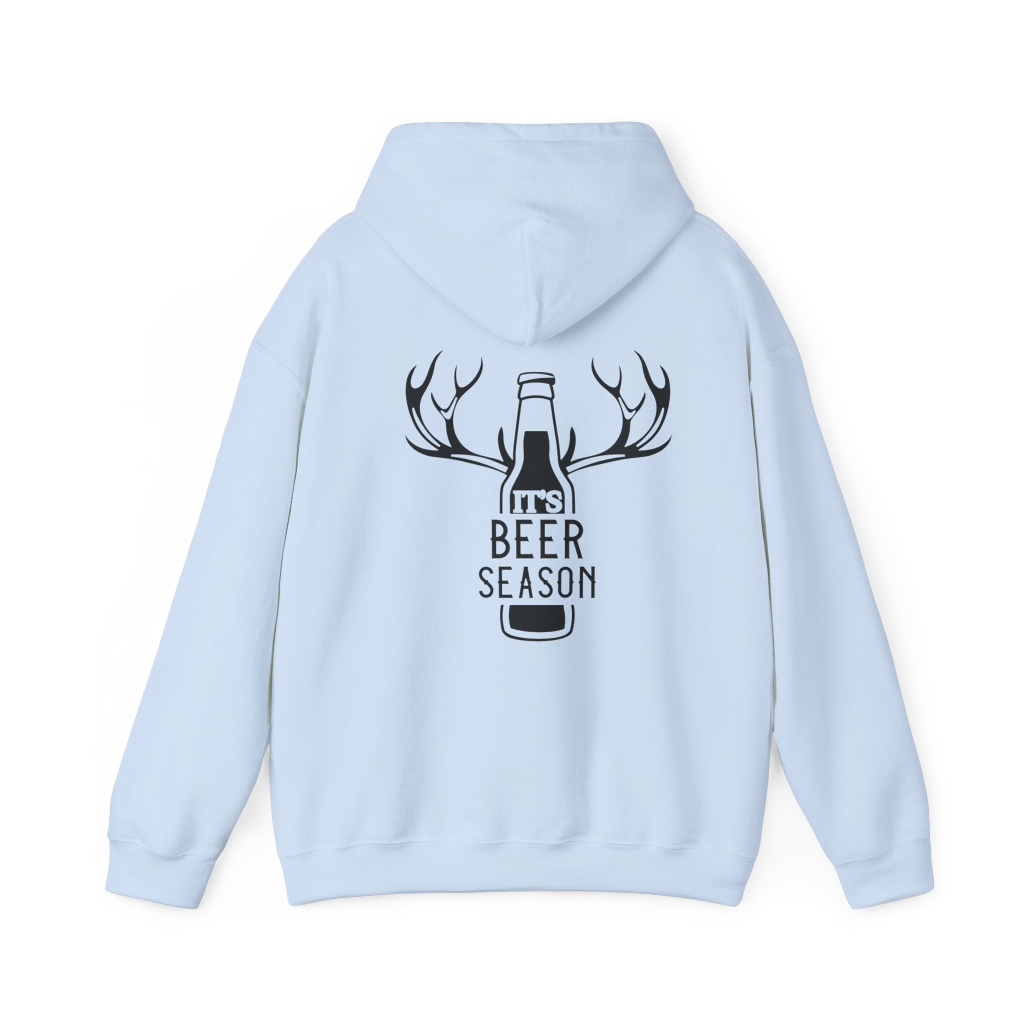 Beer Season Hoodie for Comfort and Style, Unisex Hooded Sweatshirt, Beer Lover Gift, Cozy Casual Wear, Perfect for Camping