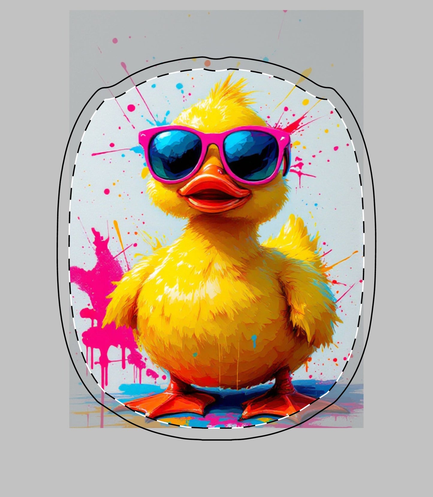 Cool Duck AirPod Max Case - Funky Sunglasses Design