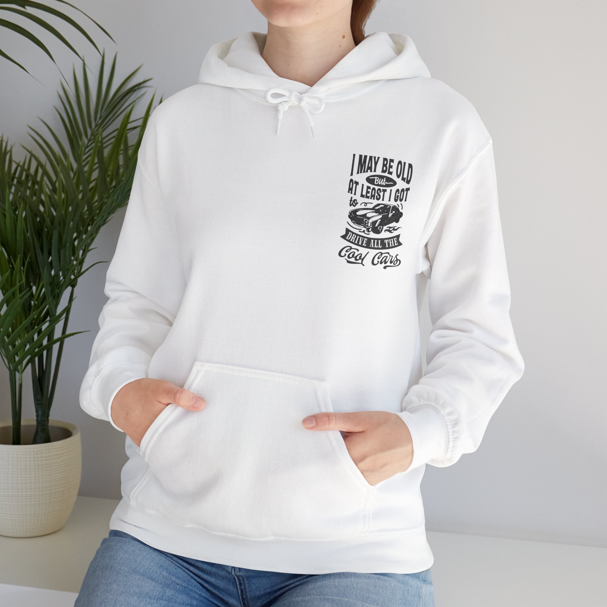 Cool Cars Vintage Hoodie, Funny Sweatshirt, Gift for Car Lovers, Retro Vehicle Apparel, Unique Birthday Present, Unisex Hooded Pullover