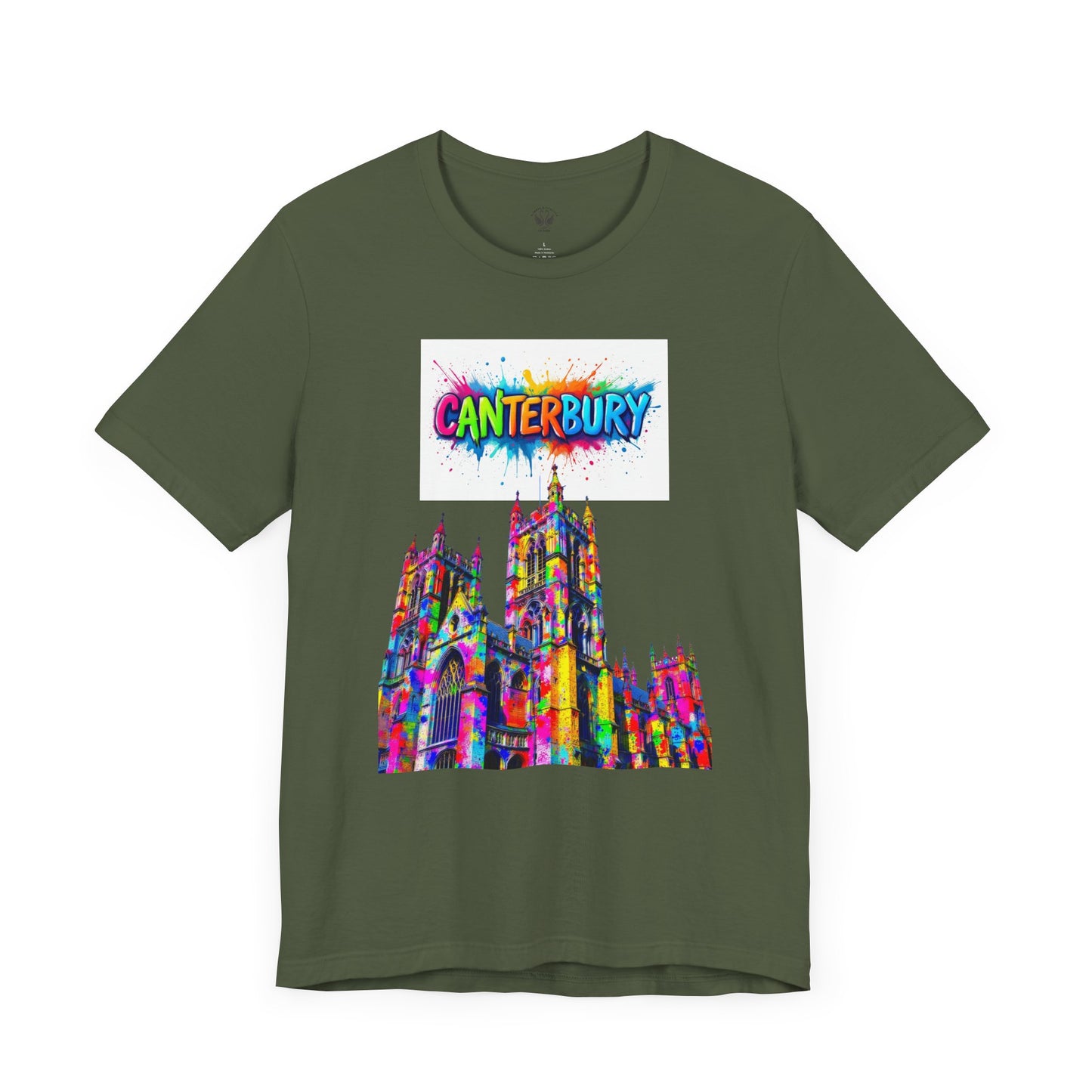 Canterbury Colorful Art Tee - Unisex Short Sleeve Jersey T-Shirt