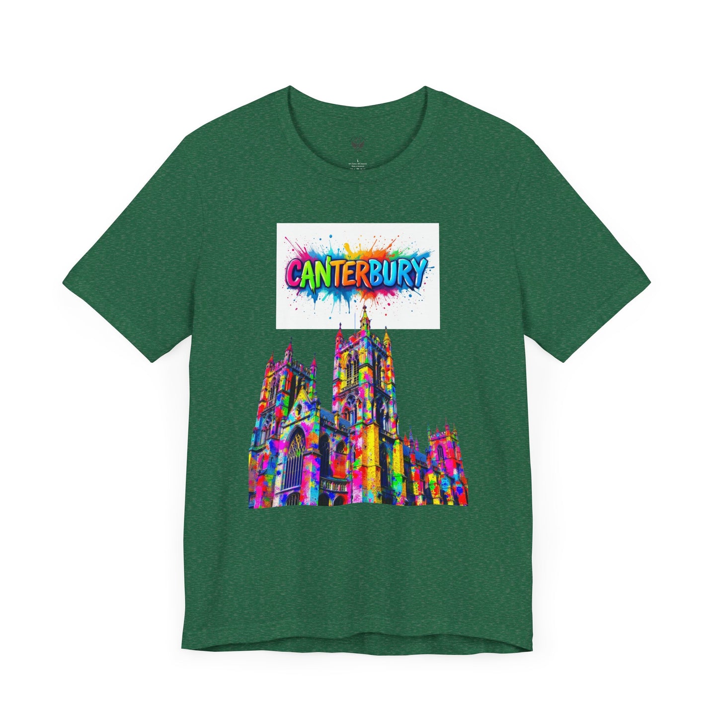 Canterbury Colorful Art Tee - Unisex Short Sleeve Jersey T-Shirt