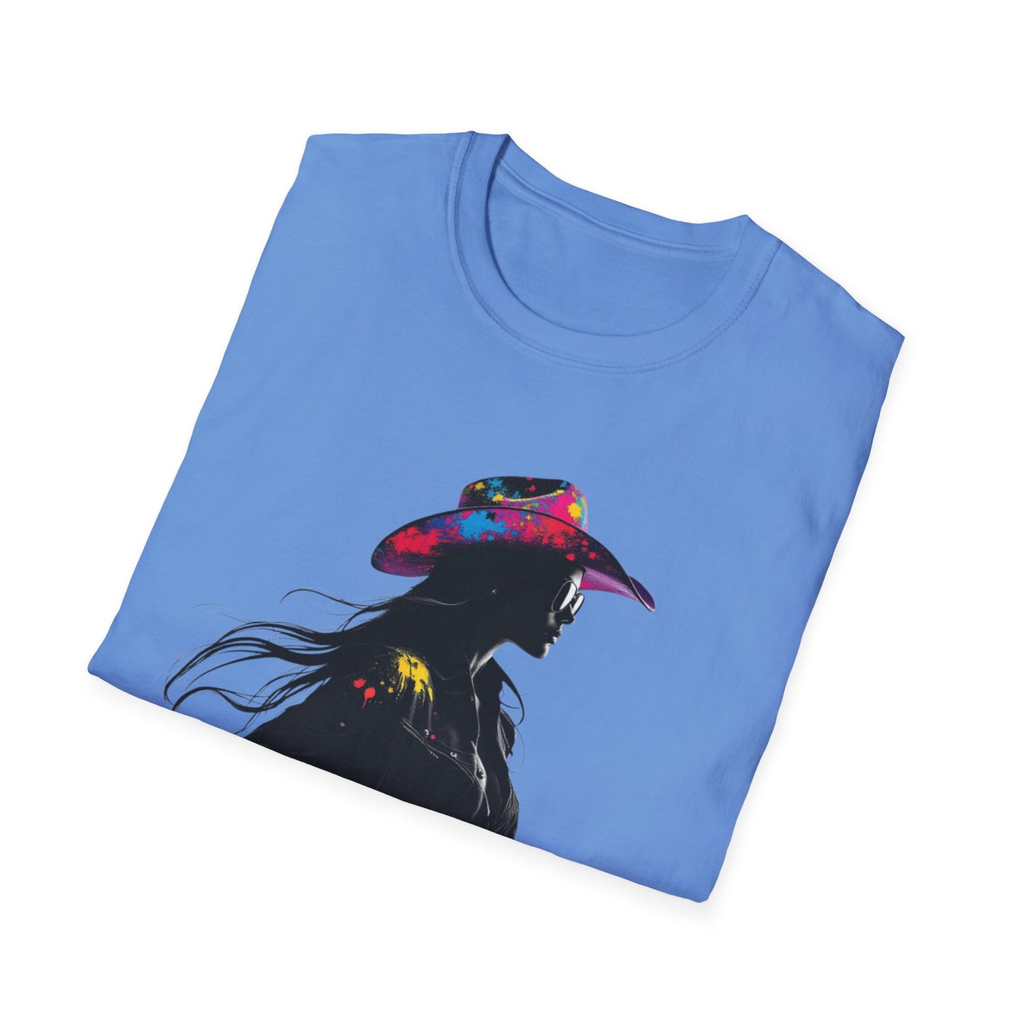 Cowgirl Vibes Unisex Softstyle T-Shirt - Trendy Western Graphic Tee
