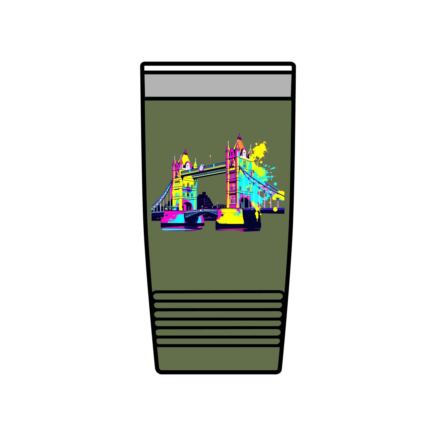 London Skyline Insulated Tumbler - 20oz Travel Mug