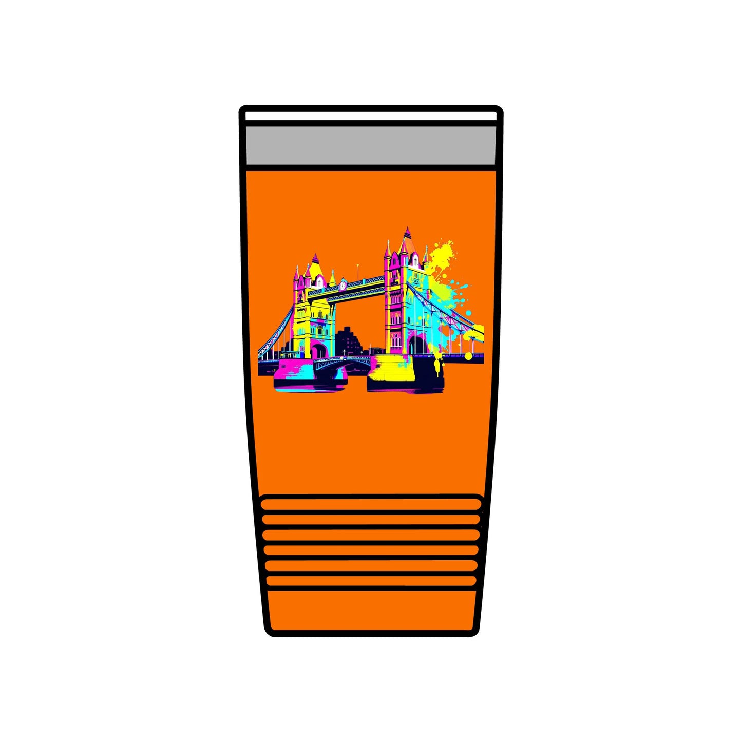 London Skyline Insulated Tumbler - 20oz Travel Mug