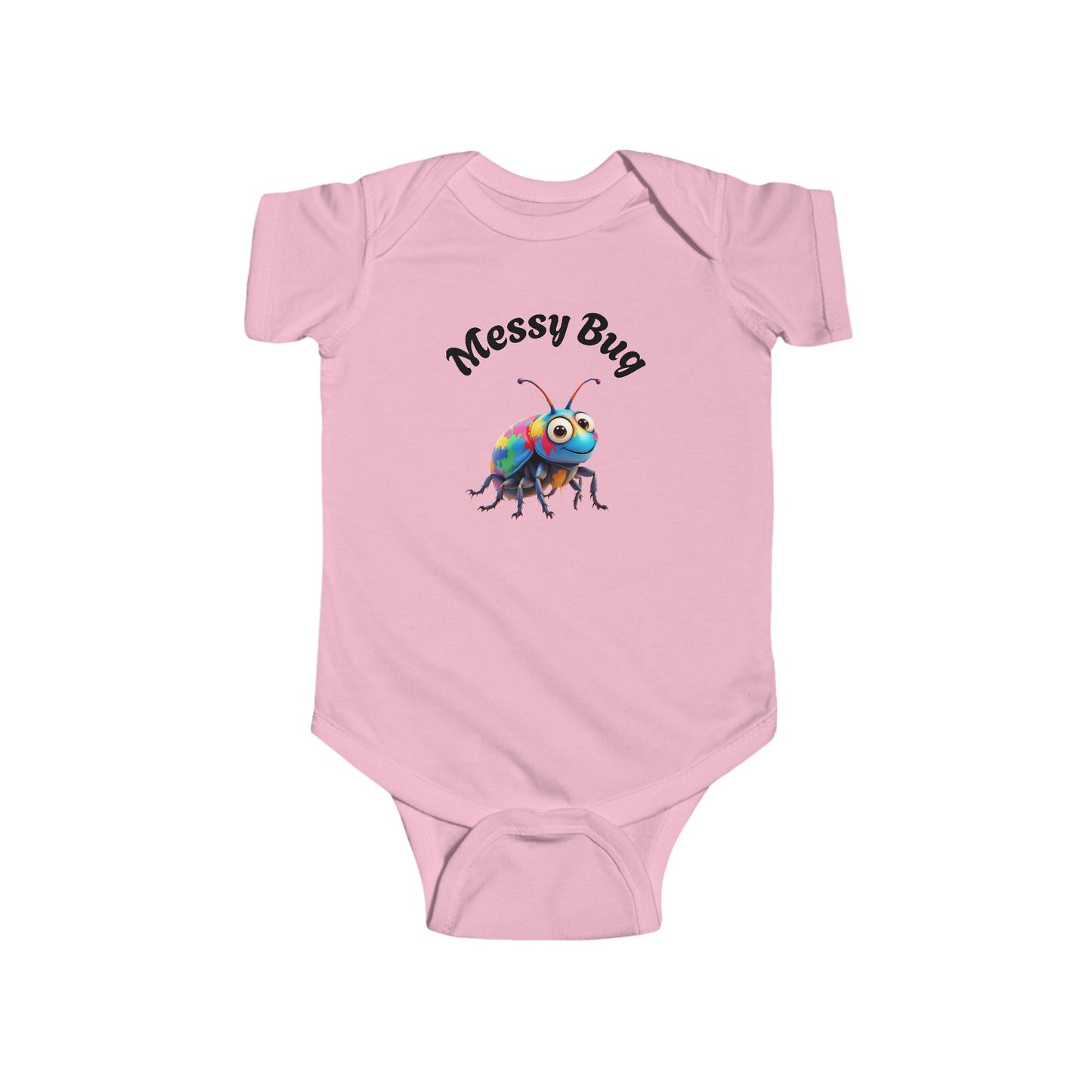 Messy Bug Infant Bodysuit - Cute & Colorful Baby Outfit