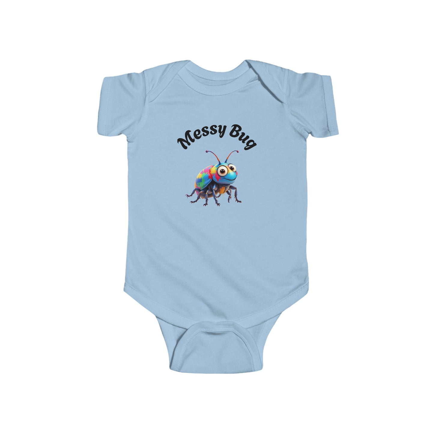 Messy Bug Infant Bodysuit - Cute & Colorful Baby Outfit