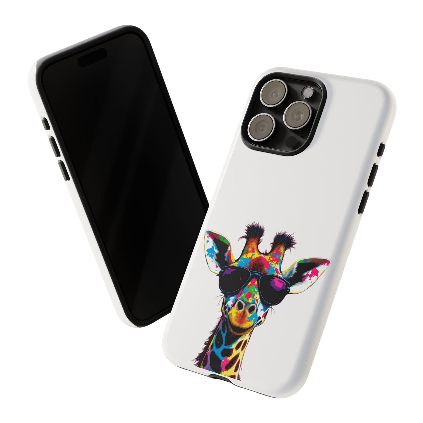 Colorful Giraffe Phone Case - Tough Cases for Animal Lovers