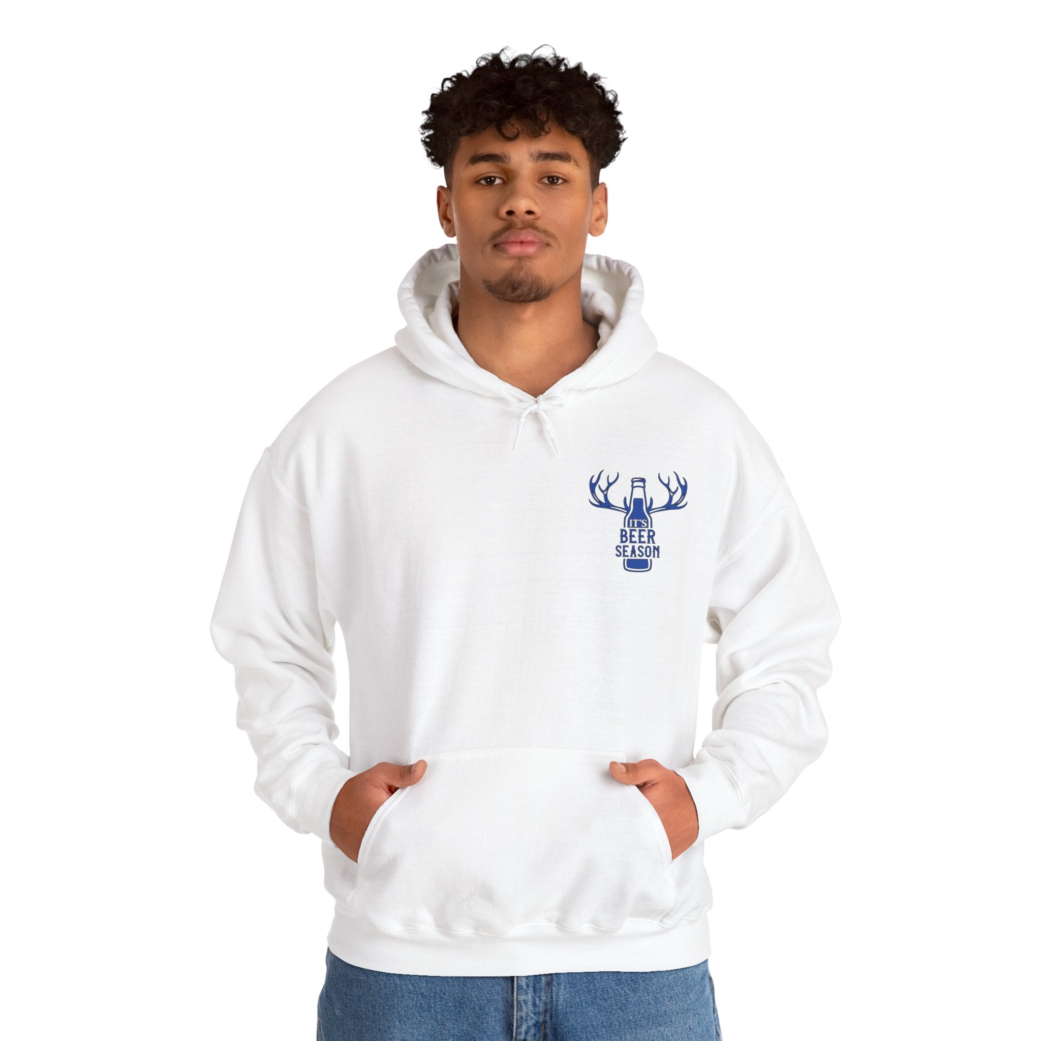Cool Beer Season Hoodie, Fun Unisex Sweatshirt, Perfect for Parties, Fall and Winter Gatherings, Unique Gift for Beer Lovers