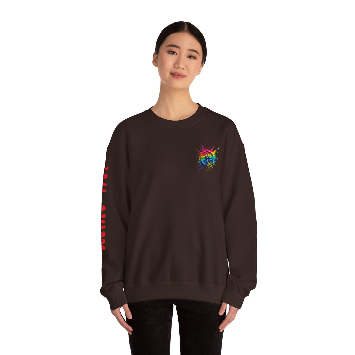 Colorful Splash Unisex Heavy Blend™ Crewneck Sweatshirt
