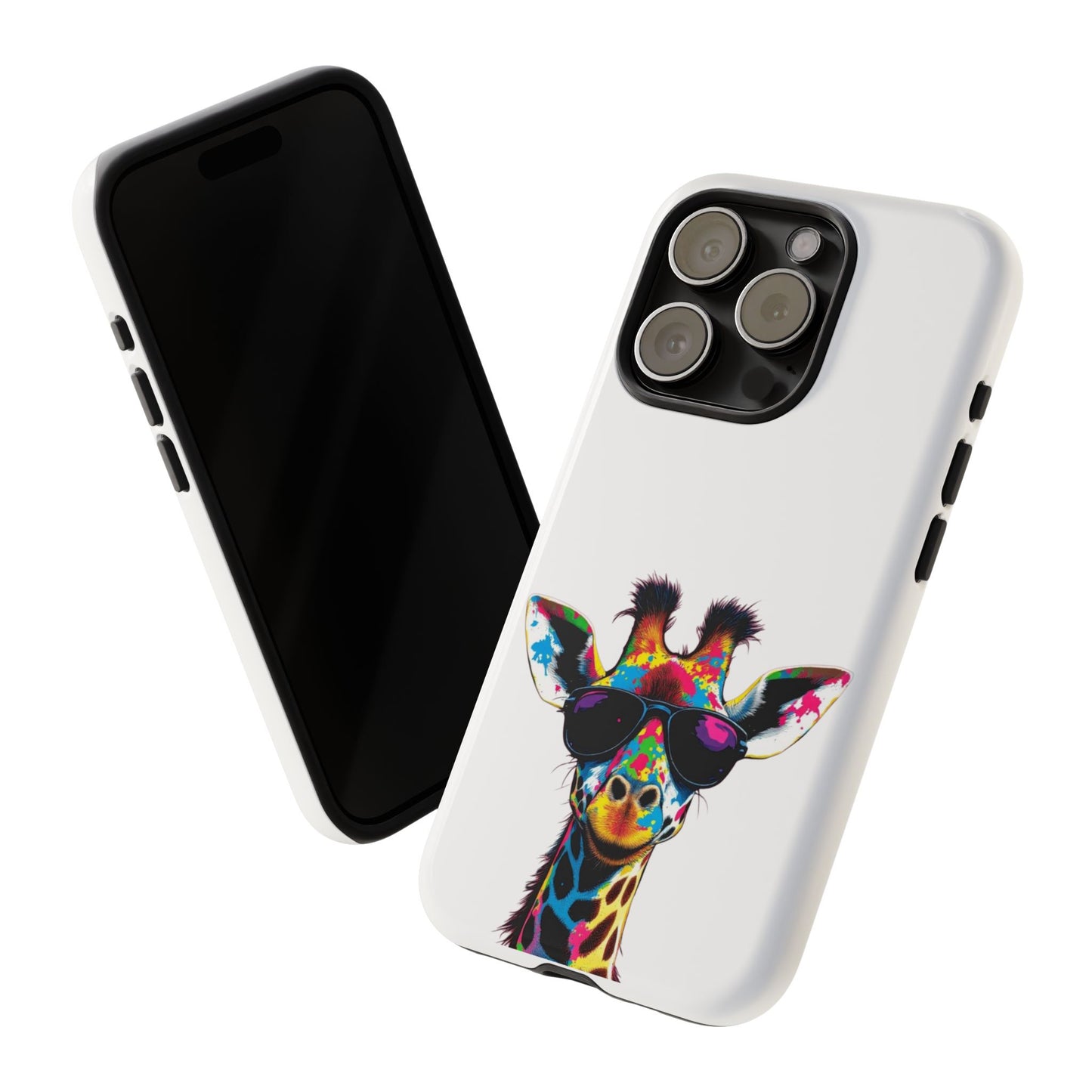 Colorful Giraffe Phone Case - Tough Cases for Animal Lovers