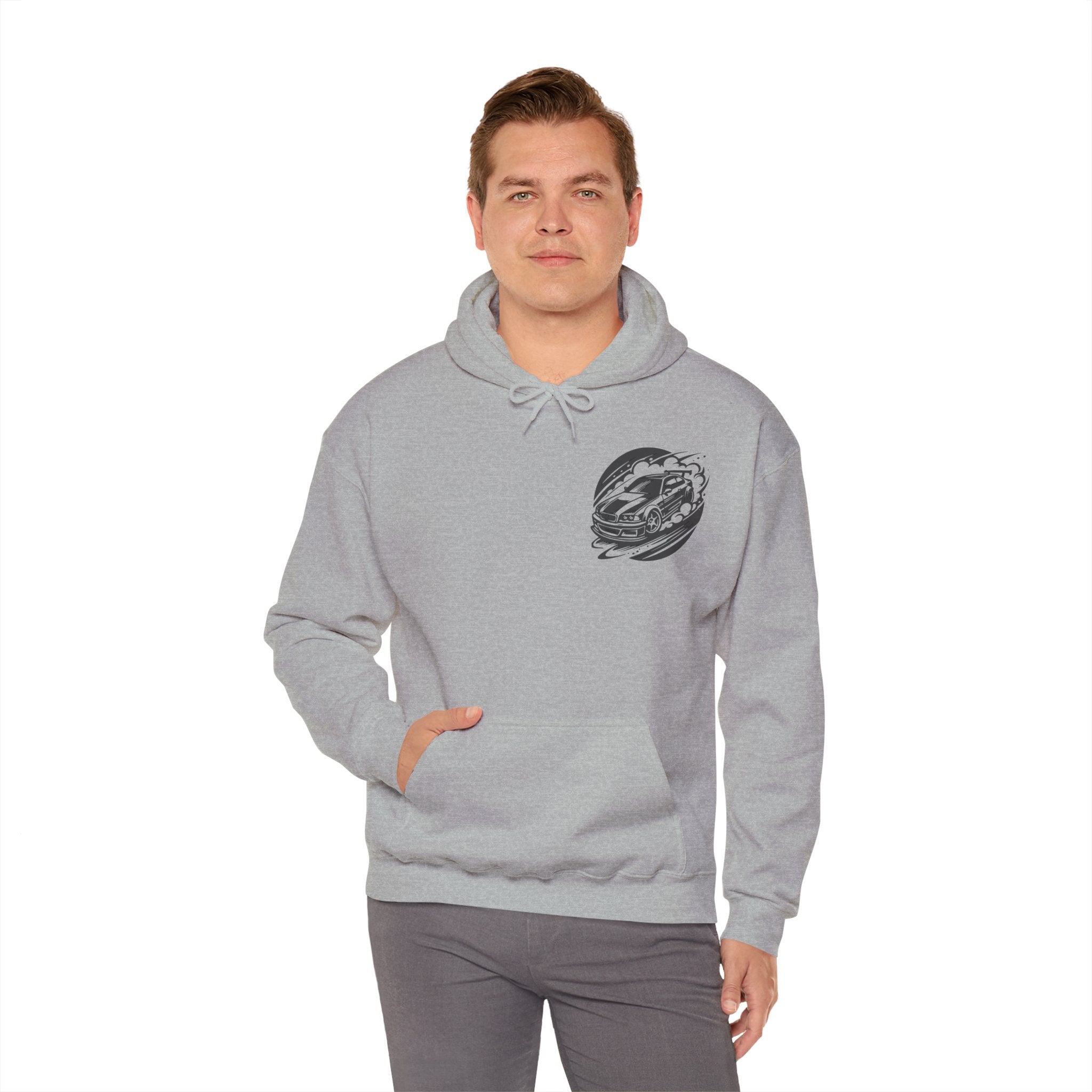 Cool Car Graphic Hoodie for Car Lovers, Unisex Pullover, Automotive Gift, Streetwear, Racing Apparel, Casual Wear