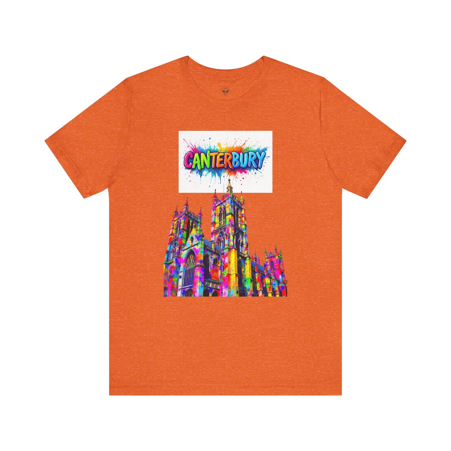 Canterbury Colorful Art Tee - Unisex Short Sleeve Jersey T-Shirt