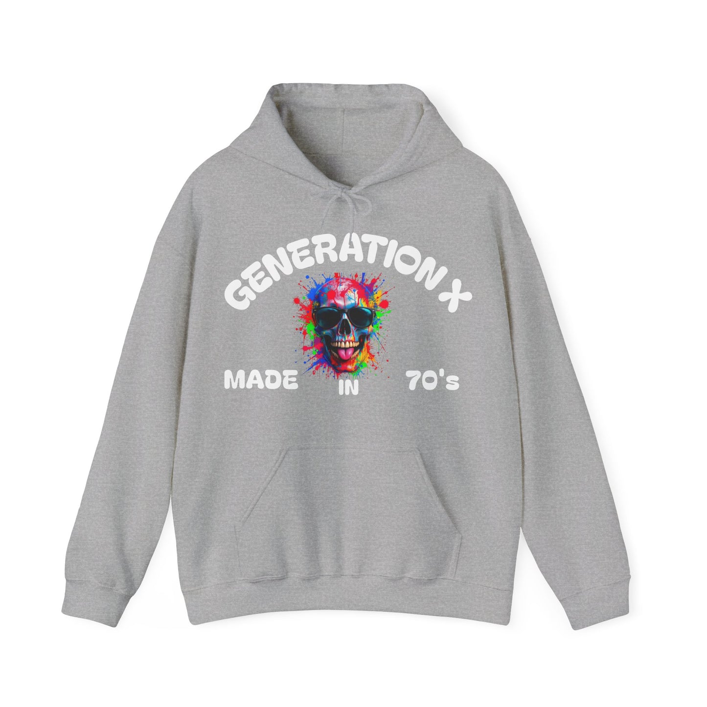 Generation X 70s Vibe Unisex Heavy Blend™ Hooded Sweatshirt