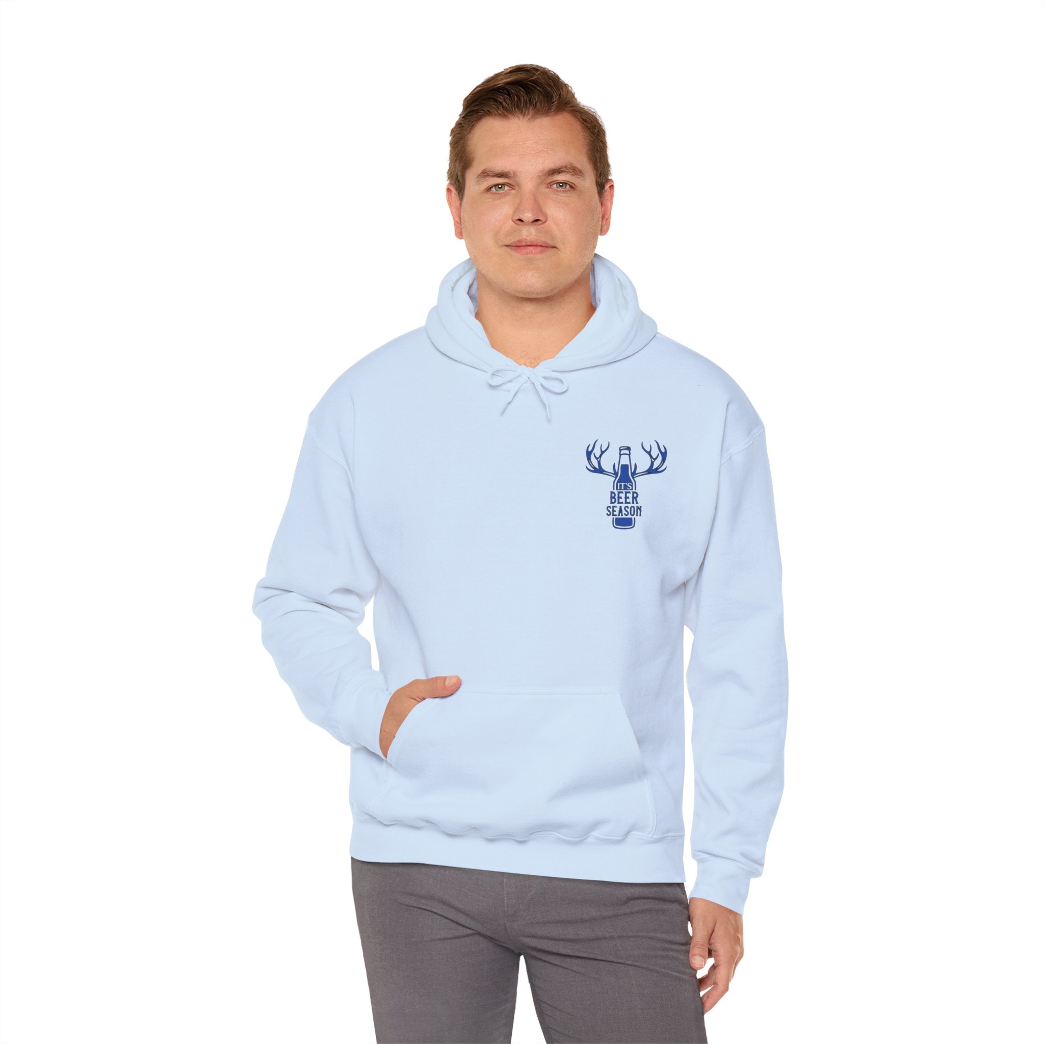Cool Beer Season Hoodie, Fun Unisex Sweatshirt, Perfect for Parties, Fall and Winter Gatherings, Unique Gift for Beer Lovers
