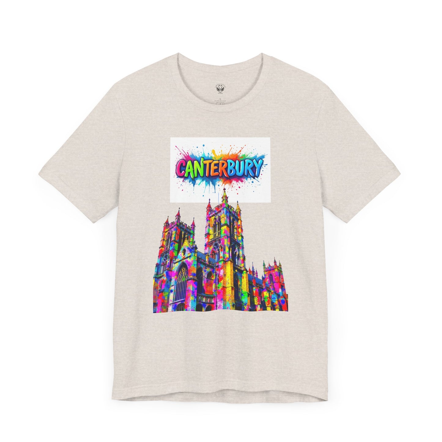 Canterbury Colorful Art Tee - Unisex Short Sleeve Jersey T-Shirt