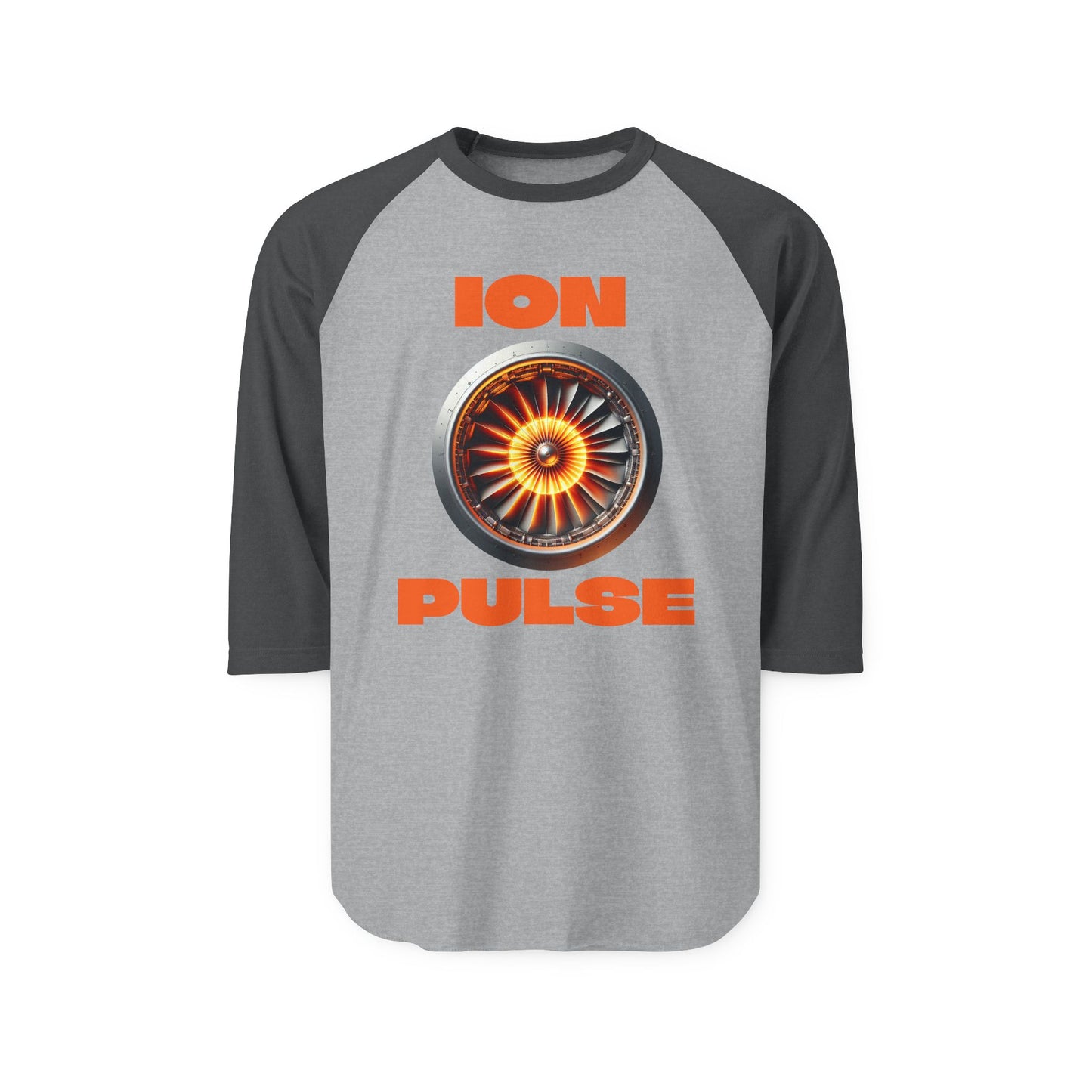 ION PULSE Unisex Three-Quarter Sleeve Raglan Shirt - Perfect for Motorsports Fans