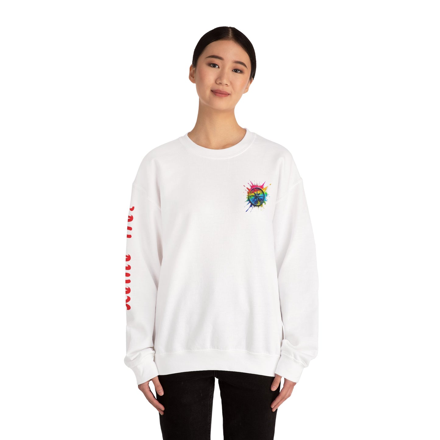 Colorful Splash Unisex Heavy Blend™ Crewneck Sweatshirt