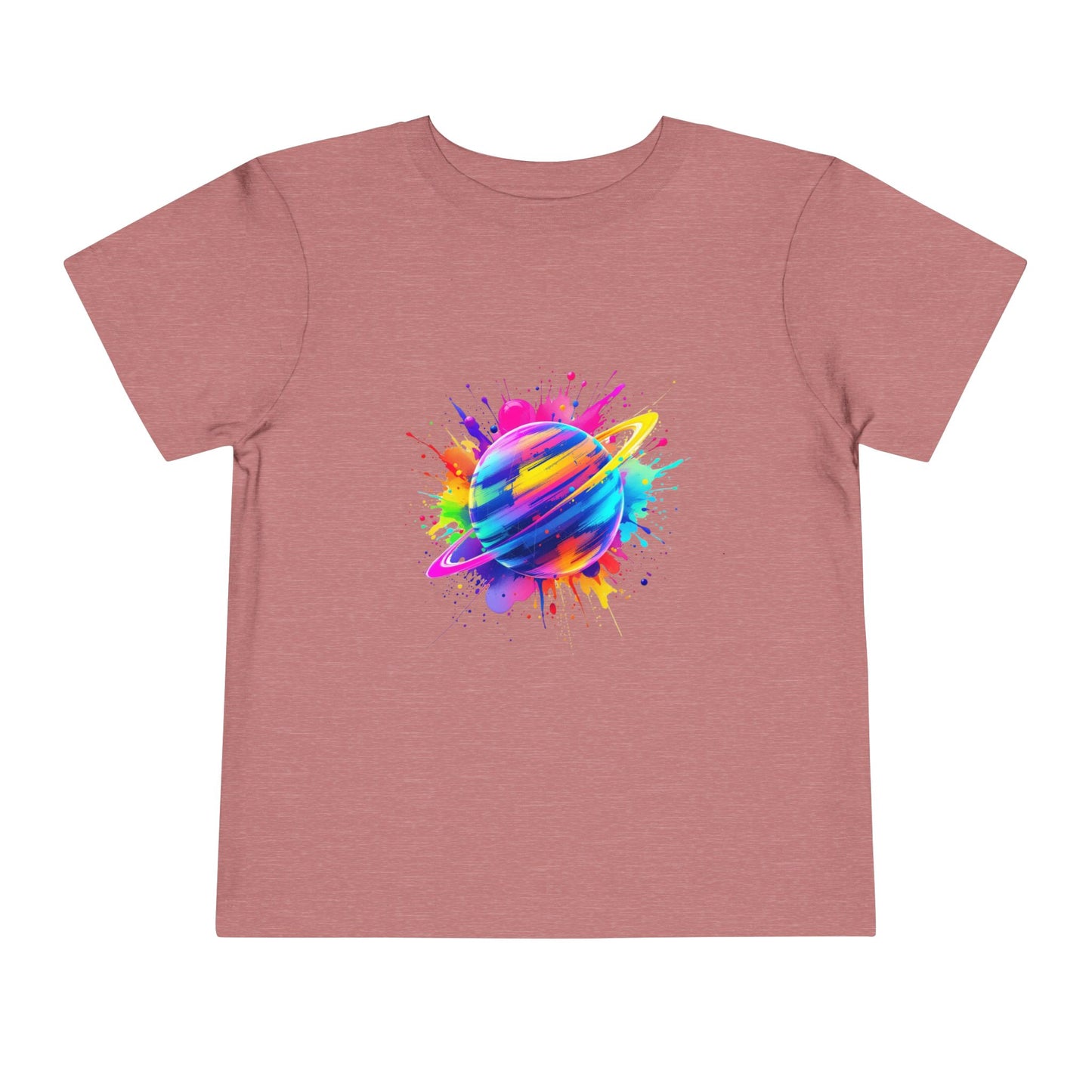Colorful Planet Toddler Short Sleeve Tee - Fun & Playful Kids Shirt