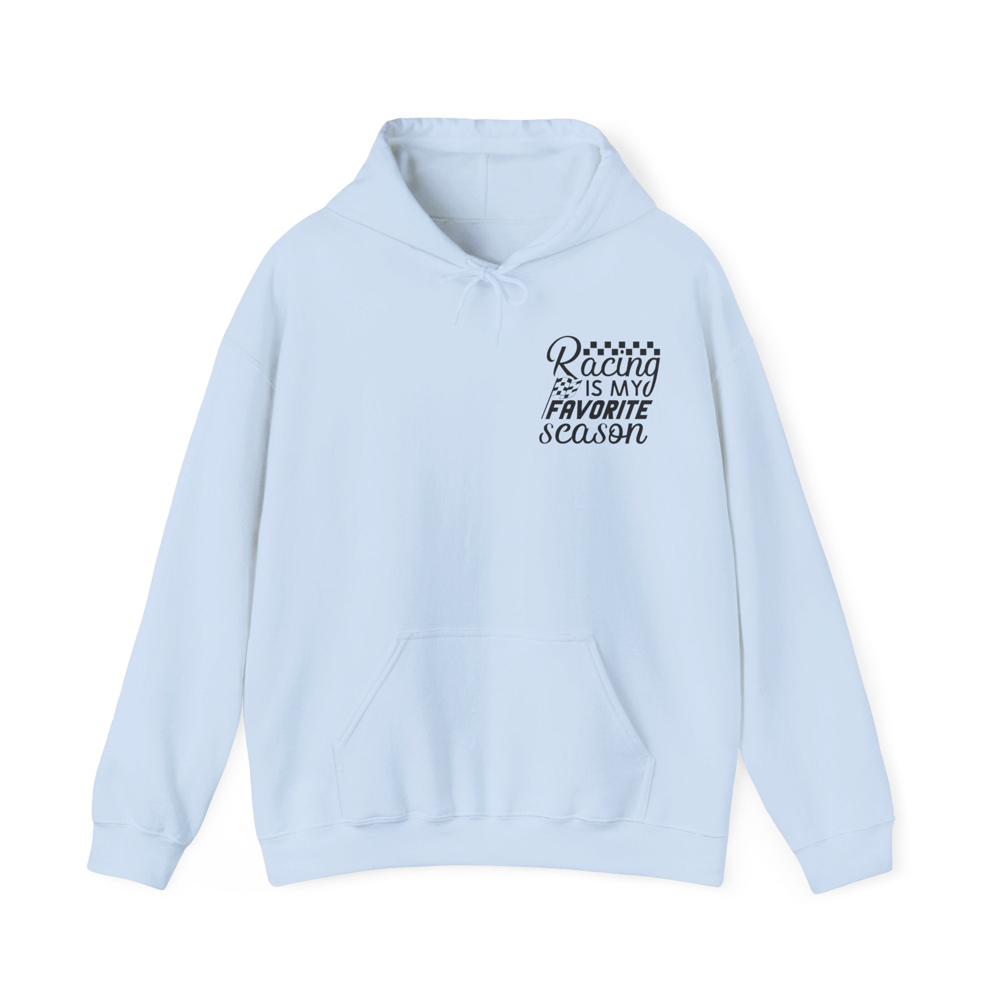 Racing-Themed Hooded Sweatshirt, Ideal for Race Fans, Comfortable, Casual Wear, Great Gift for Motorsports Enthusiasts, Unisex Design