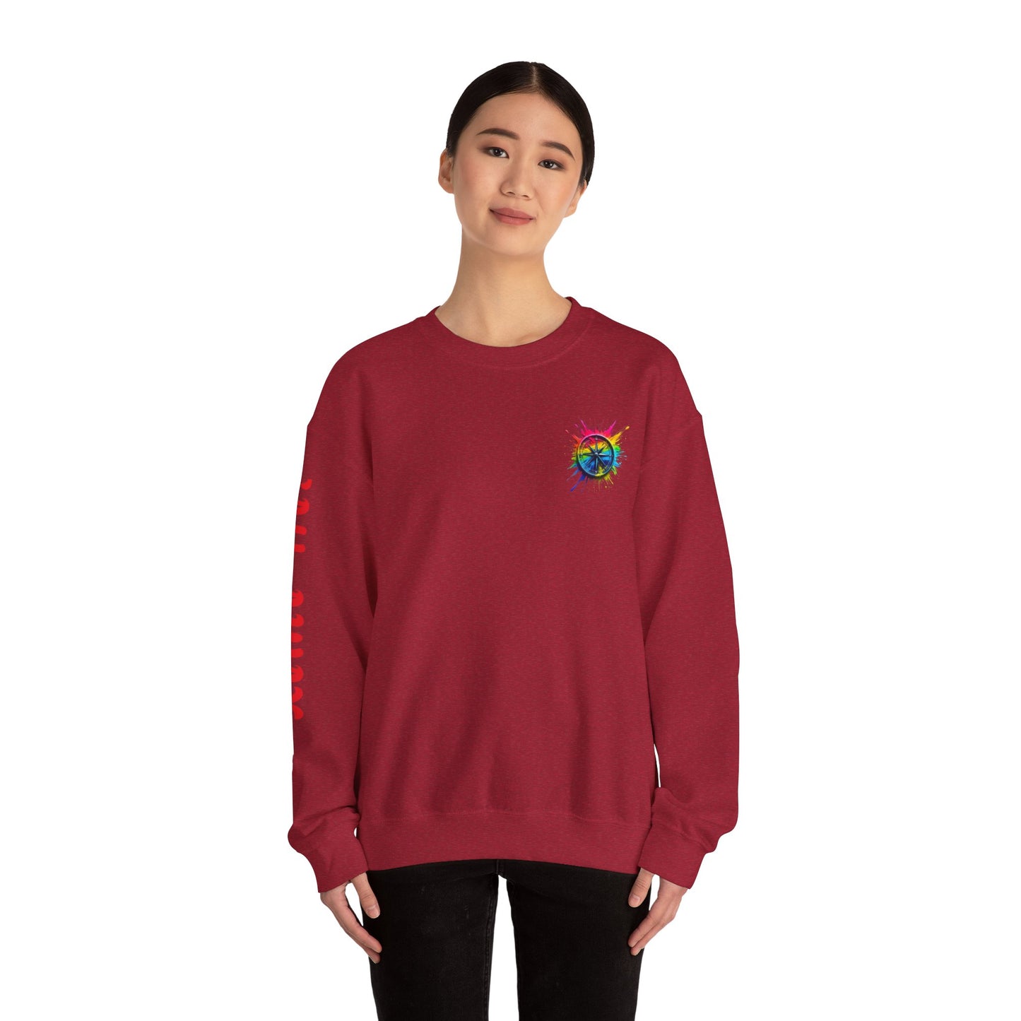 Colorful Splash Unisex Heavy Blend™ Crewneck Sweatshirt