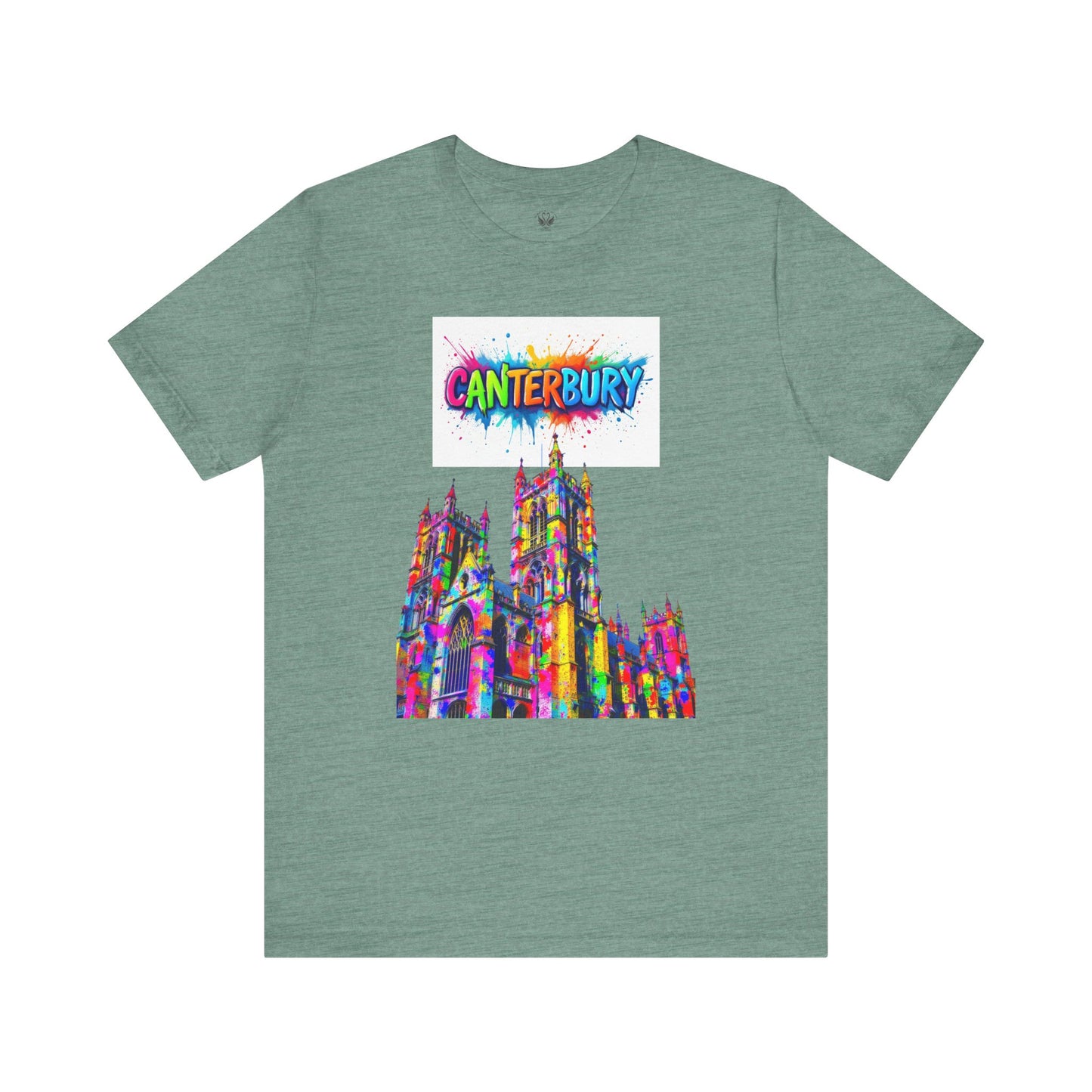 Canterbury Colorful Art Tee - Unisex Short Sleeve Jersey T-Shirt