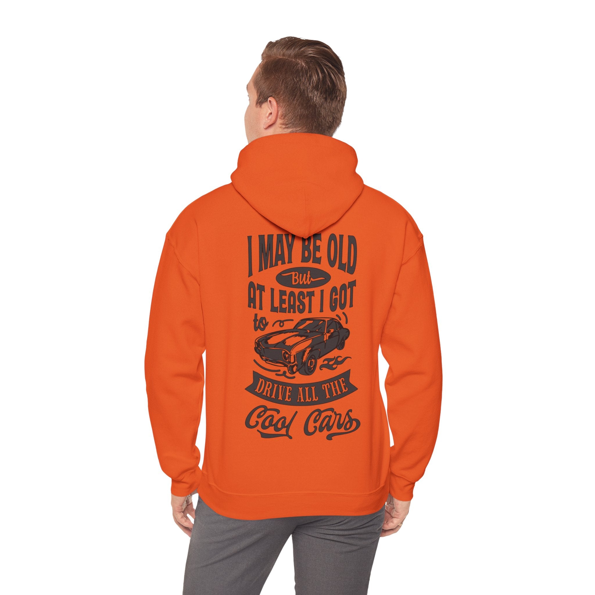 Cool Cars Vintage Hoodie, Funny Sweatshirt, Gift for Car Lovers, Retro Vehicle Apparel, Unique Birthday Present, Unisex Hooded Pullover