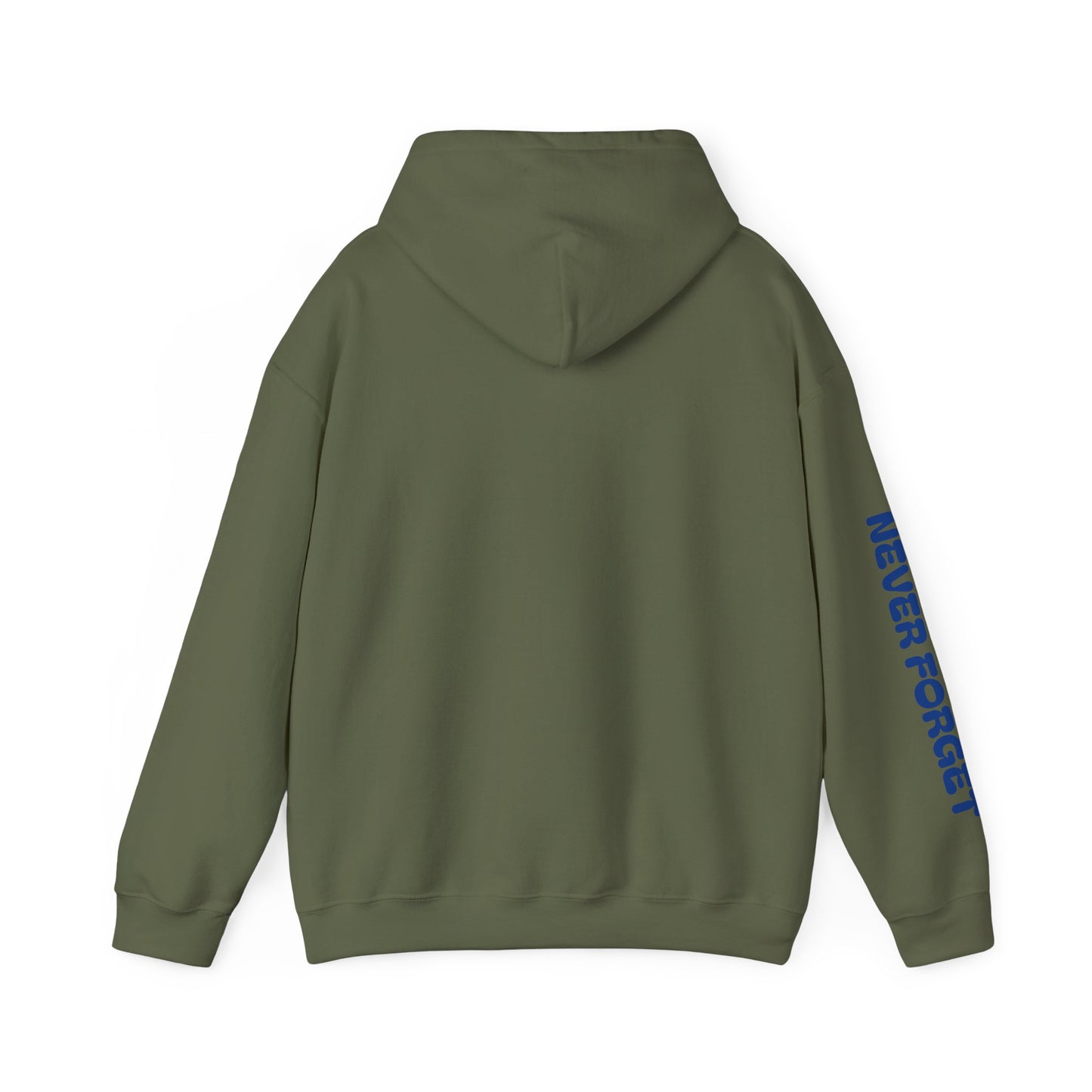 Colorful Elephant Design Unisex Heavy Blend™ Hooded Sweatshirt - Never Forget
