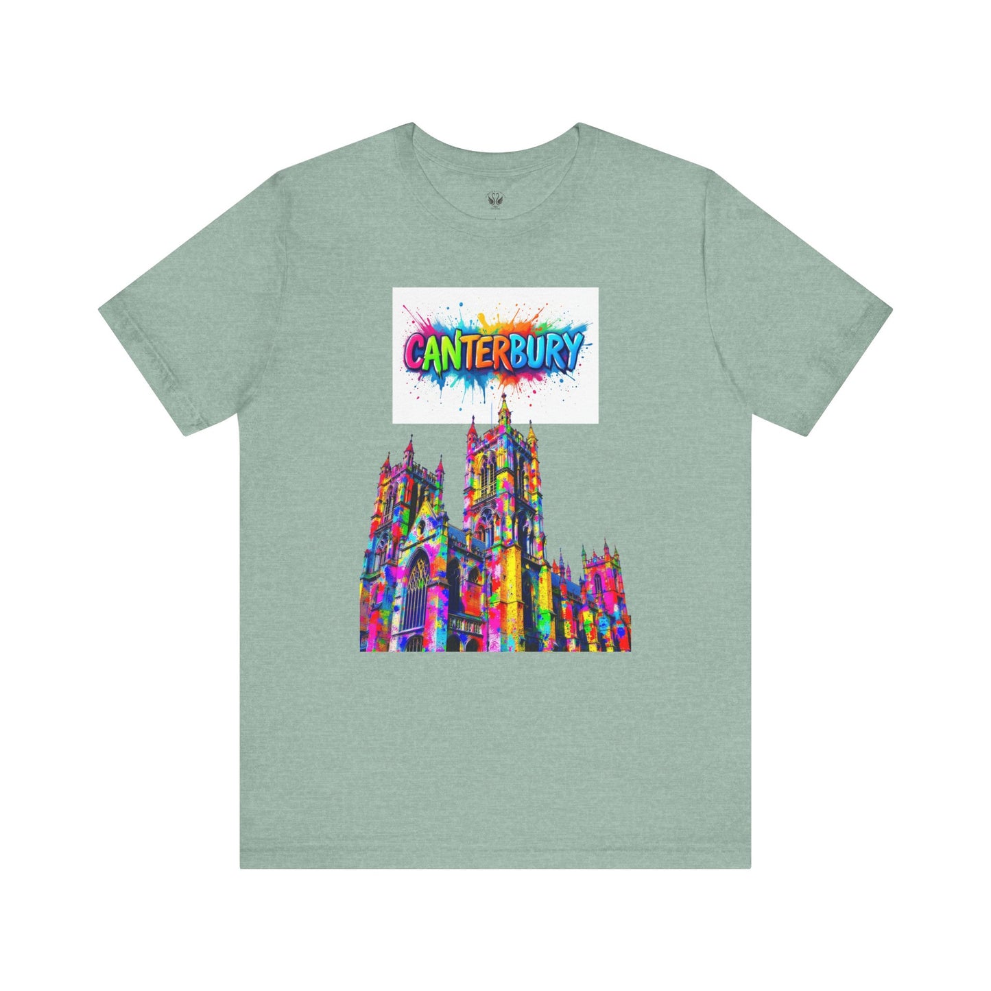Canterbury Colorful Art Tee - Unisex Short Sleeve Jersey T-Shirt